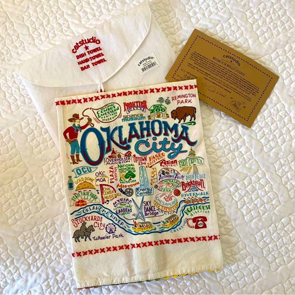 Catstudio Oklahoma City Dish/Hand/Bar Towel
